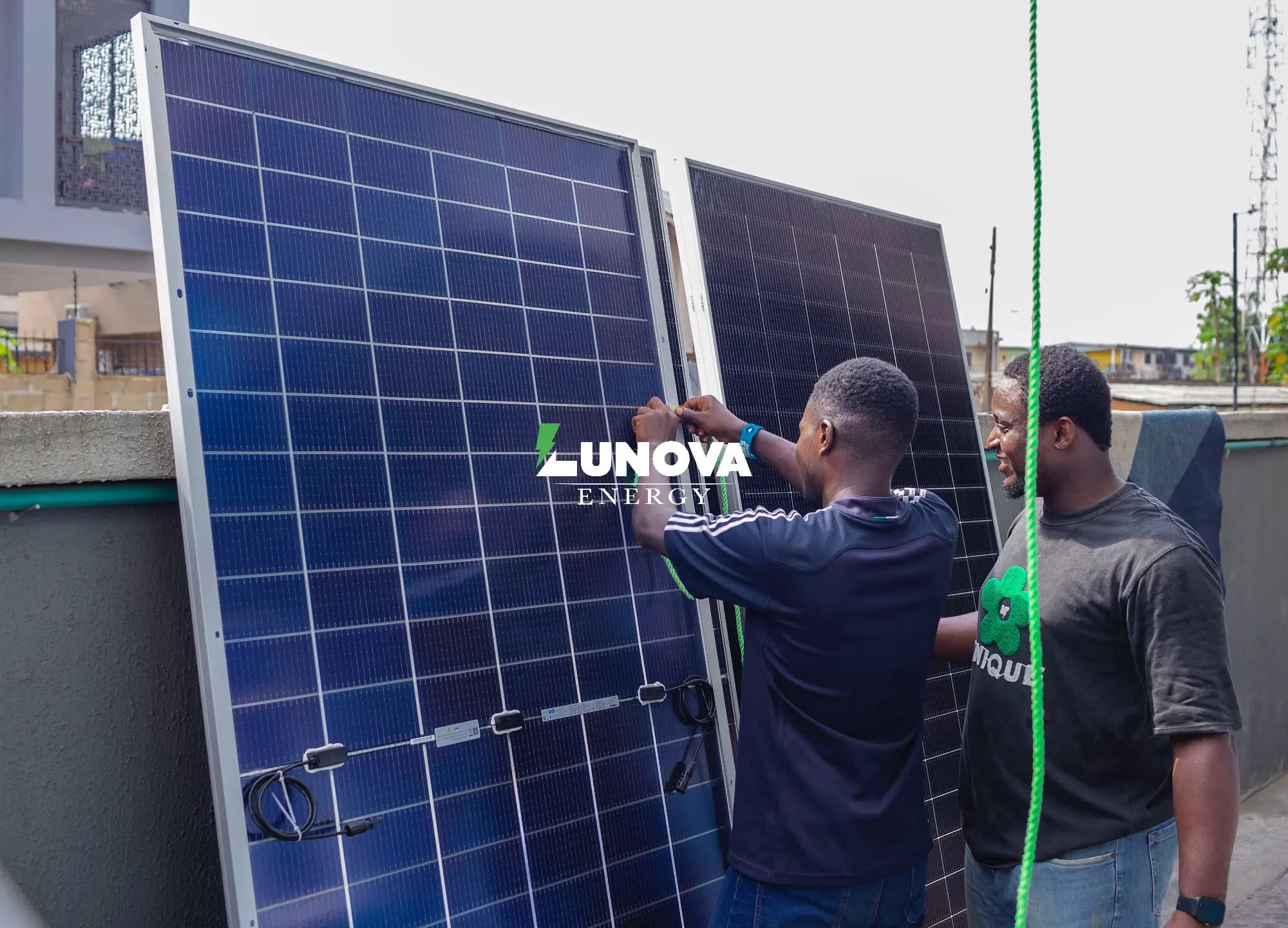 Residential solar installation